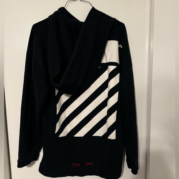 Off-White Virgil Abloh Cut Off Series Hoodie - Picture 2 of 11